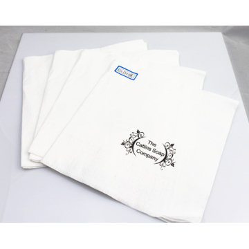 2ply guardanapo de papel / guardanapo de tabela de tecido com logotipo 33X33cm da impressão